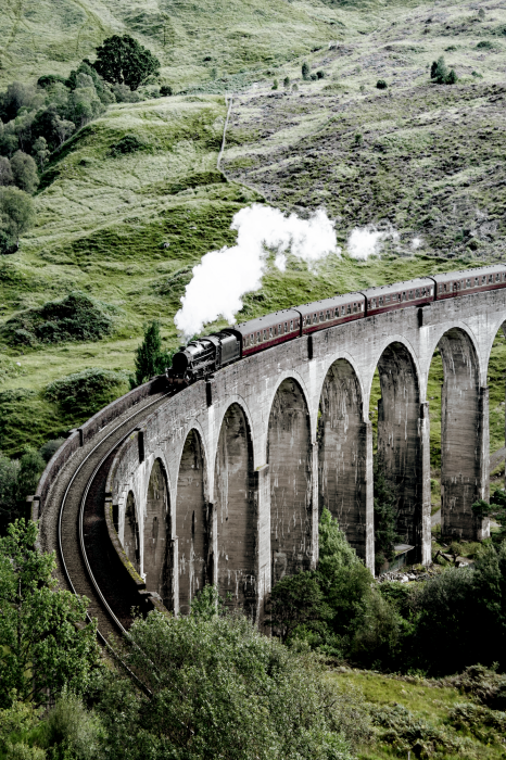 Poster  Architecture historique du pont ferroviaire