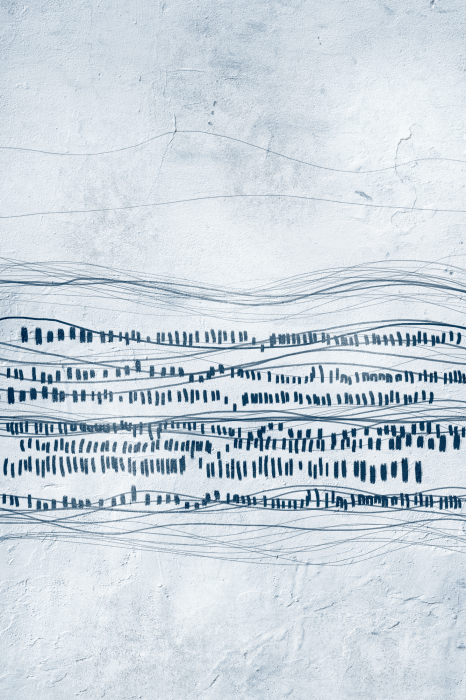 Poster  Lignes nautiques minimalistes sur fond clair