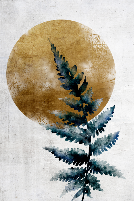 Poster  Une fougère délicate au soleil