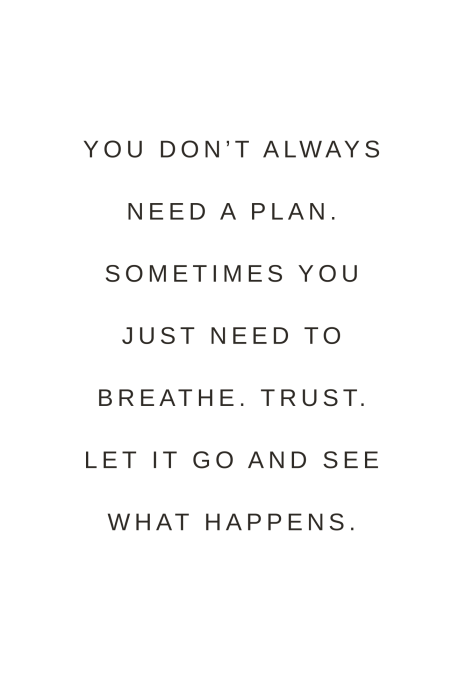 Poster  Une inscription minimaliste sur la confiance