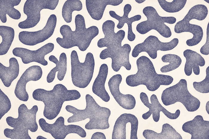 Poster  Une composition aux formes douces