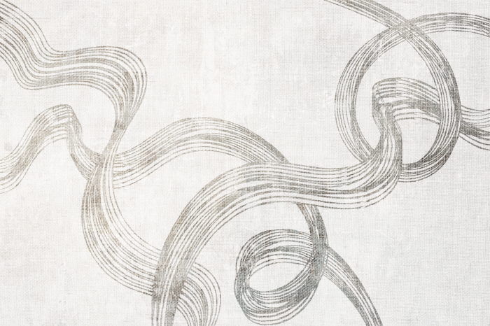 Poster  Un motif linéaire décoratif subtil