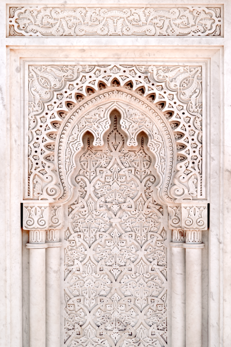 Poster  Ornements géométriques autour de l'arche