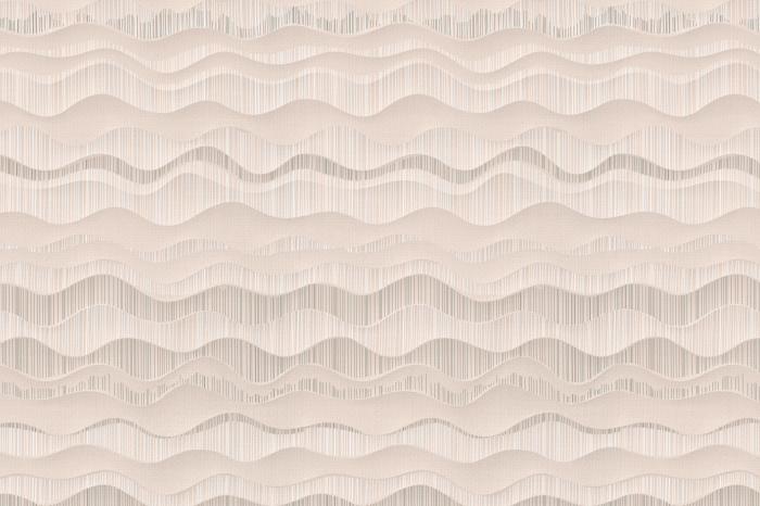 Poster  Une composition subtile de vagues beiges