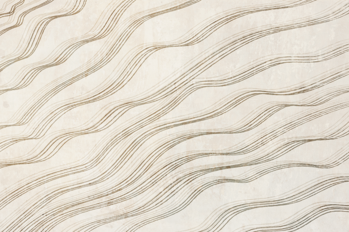 Poster  Motif décoratif linéaire léger