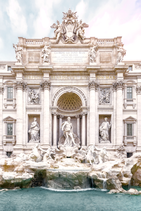 Poster  Fontaine romaine classique