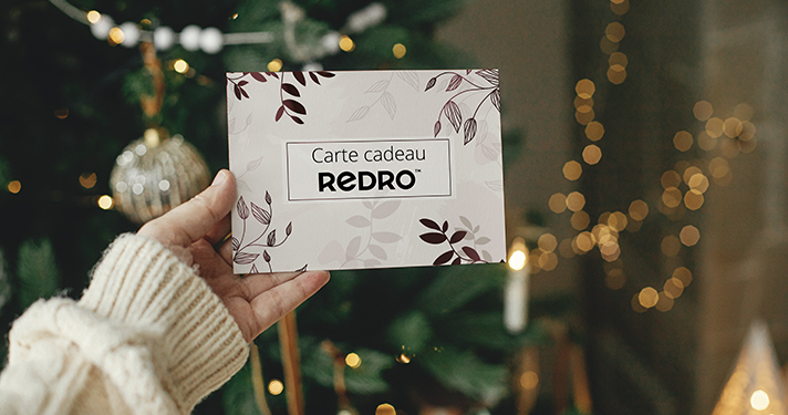 Carte-cadeau comme cadeau de Noël