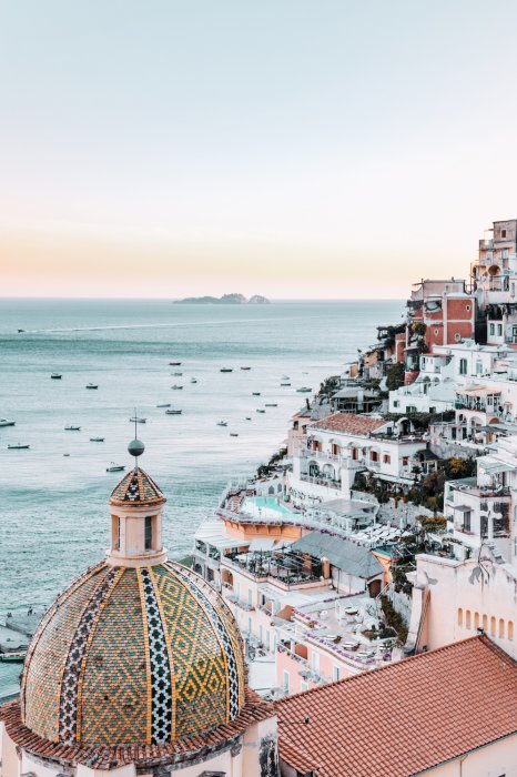 Poster  Vue sur la côte amalfitaine