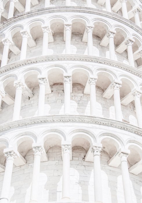 Poster  Tour penchée de Pise architecture