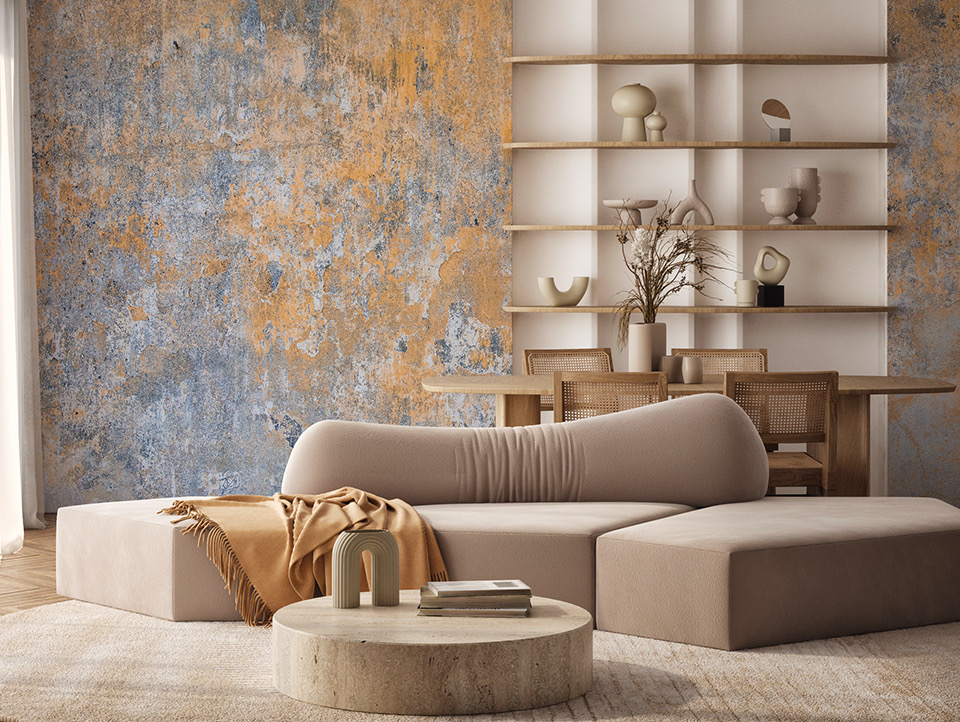 Papier peint avec une structure