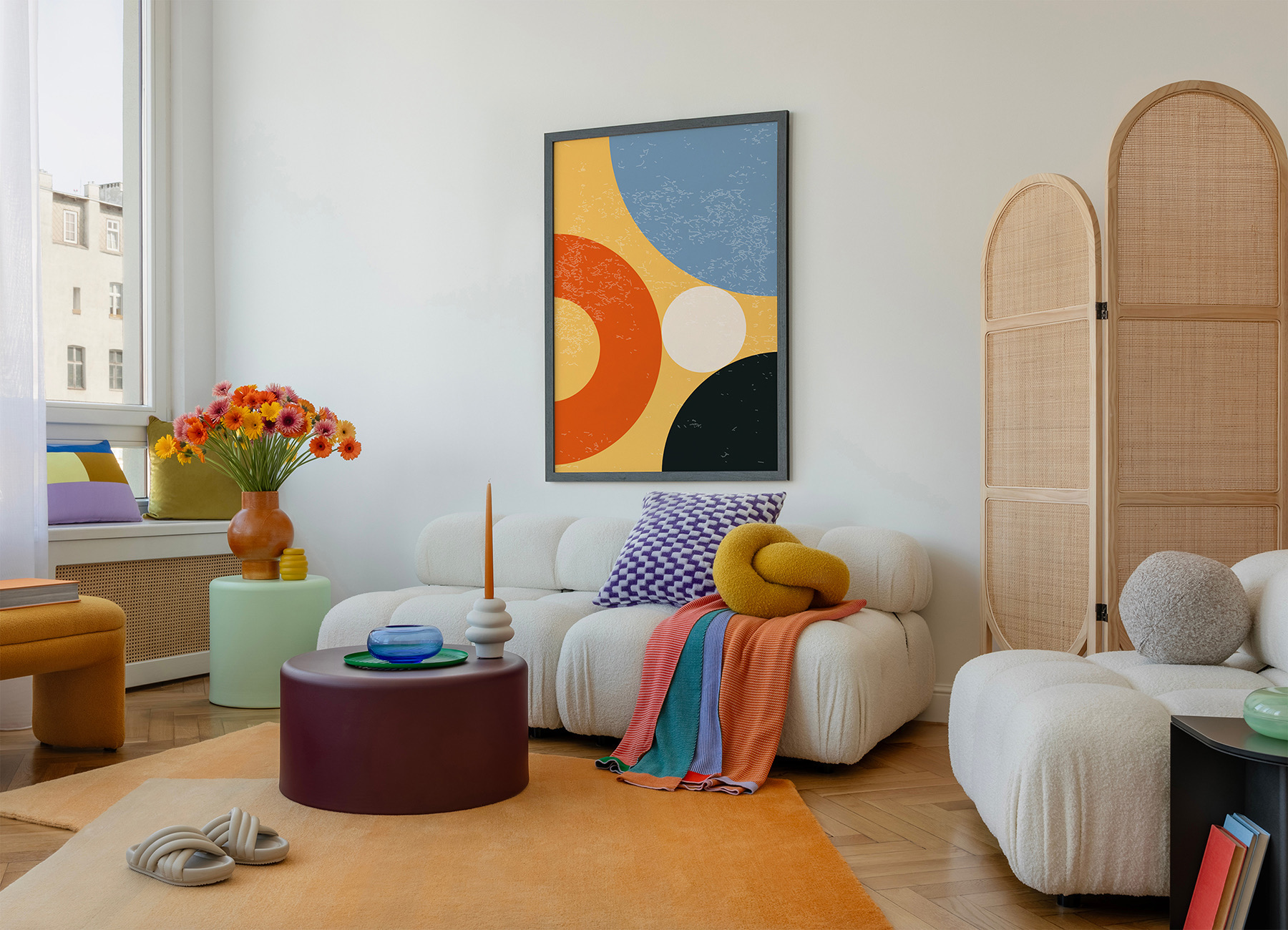 Poster géométrique