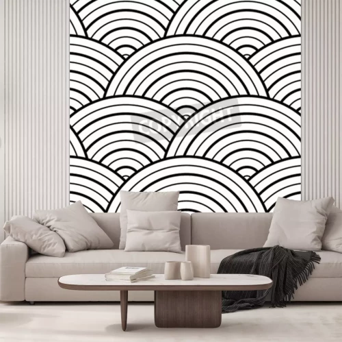 Papier peint  Arcs en 3D