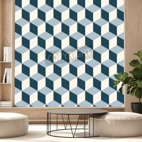 Papier peint  Dé en 3D