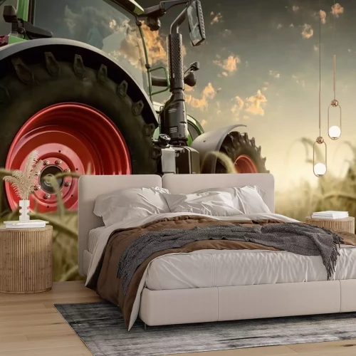 Papier peint  Tracteur