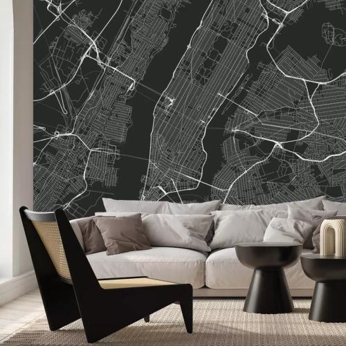 Sticker  Carte de New-York