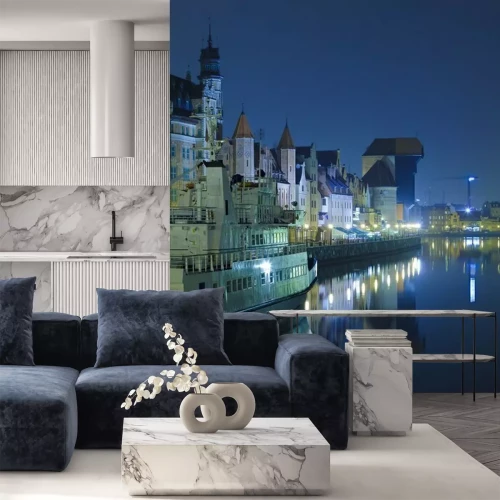 Papier peint  Panorama de Dantzig