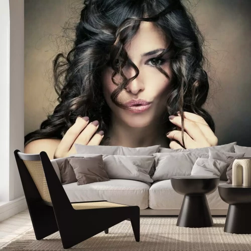 Papier peint  Coiffure