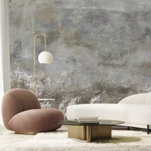 Papier peint  Vieille surface en béton détériorée