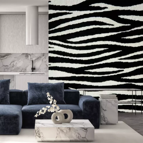 Papier peint  Zebra texture de tissu