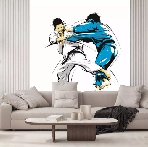 Papier peint  Judokas
