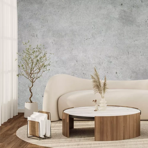 Papier peint  Mur en ciment gris