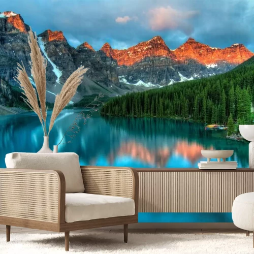 Papier peint  Moraine Lake Sunrise 