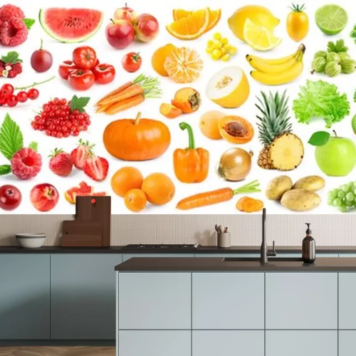 Sticker  Collection de fruits et légumes