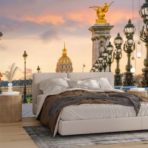 Papier peint  Pont sur la Seine à Paris