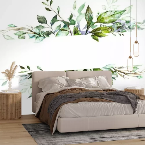 Papier peint  Les plantes comme cadre