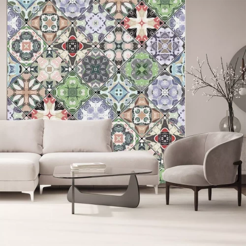 Sticker  Impressionnante composition de carreaux portugais