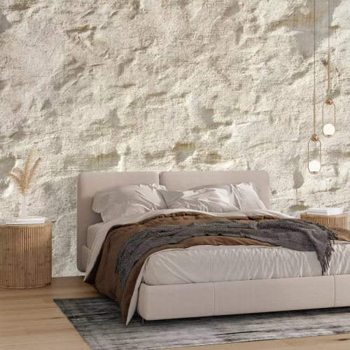 Papier peint  Mur irrégulier clair