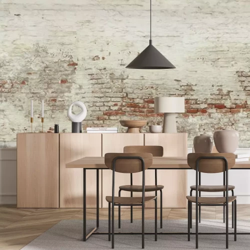 Papier peint  Fond avec de vieilles briques