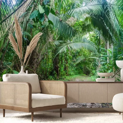 Papier peint  Jungle tropicale 3D