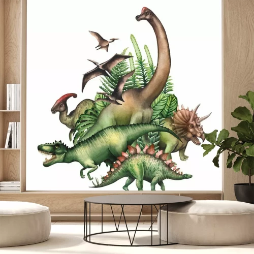 Sticker  Dinosaures de différentes espèces
