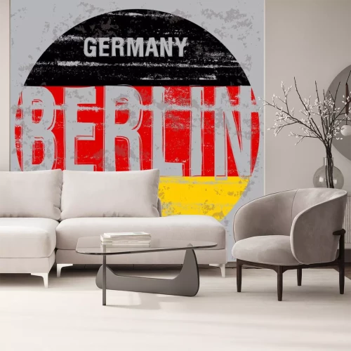 Sticker  Berlin tee poster graphic design
