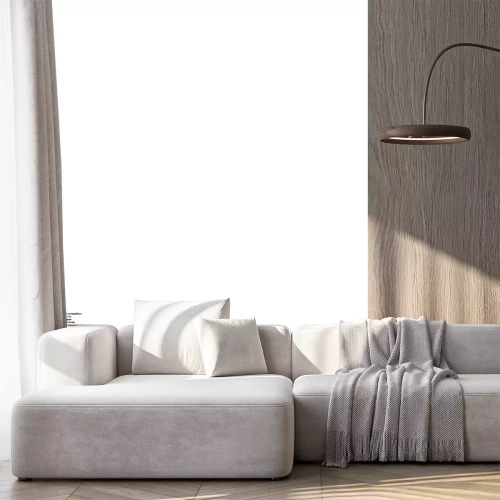 Sticker  Graphiques avec des fleurs imitant le vitrail