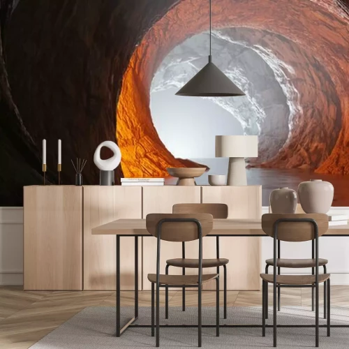 Papier peint  Lumière au bout du tunnel