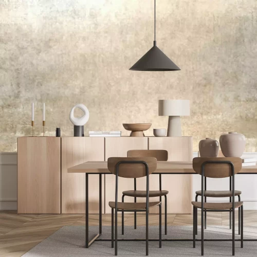 Papier peint  Béton beige