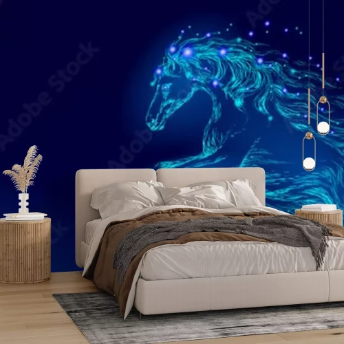 Sticker  Cheval magique