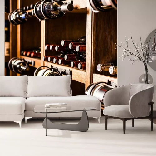 Papier peint  Cave à vins