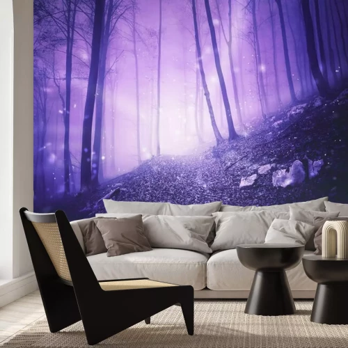 Papier peint  Forêt fraîche magique