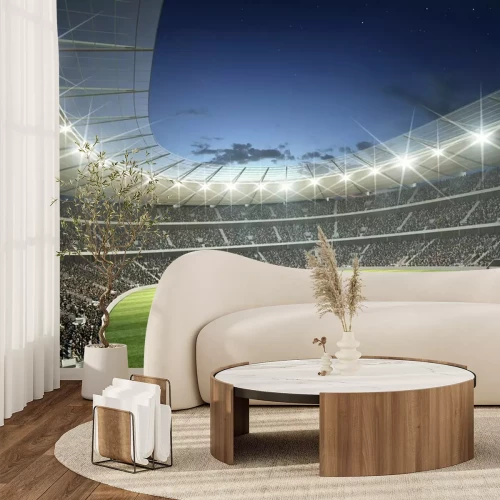 Papier peint  Stade 3d le soir
