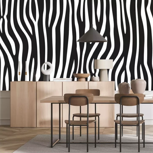 Sticker  Motif à rayures zébrées