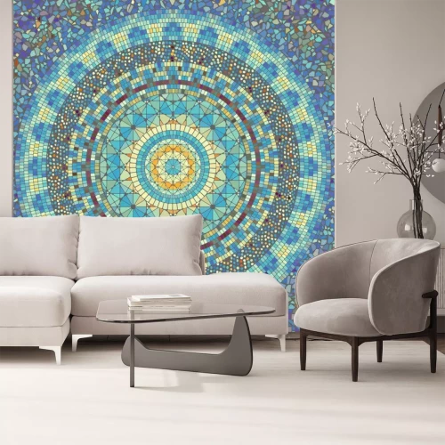 Sticker  Mosaïque ovale multi-éléments