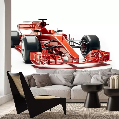 Sticker  Rendu 3d voiture de course f1