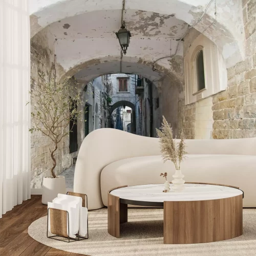 Papier peint  3D architecture en pierre