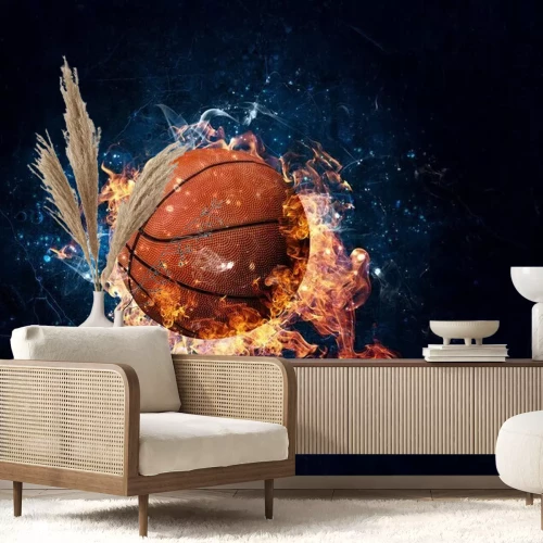 Papier peint  Ballon de basket