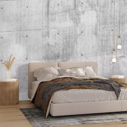 Papier peint  Béton industriel panneaux