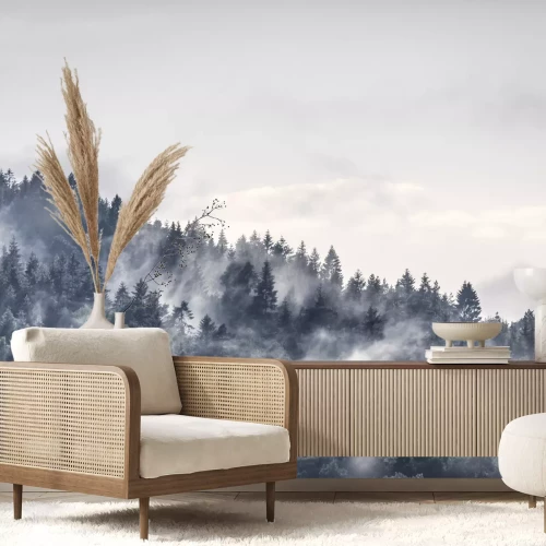 Papier peint  Motif nature et forêt