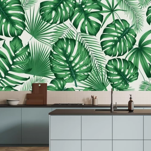 Papier peint  Plantes et feuilles